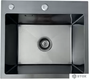 Кухонная мойка Blantek LS-5044HN Honeycomb Nano black фото