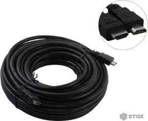 Кабель 5bites APC-005-200 HDMI - HDMI (20 м, черный) фото