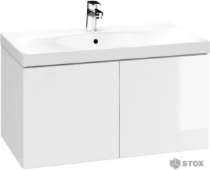 Cersanit Тумба с умывальником Colour 80 + Moduo фото