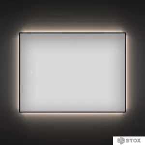 Wellsee Зеркало с фоновой LED-подсветкой 7 Rays Spectrum 172200970, 80 х 60 см (с сенсором и регулировкой яркости освещения) фото