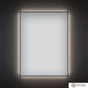 Wellsee Зеркало с фоновой LED-подсветкой 7 Rays Spectrum 172201060, 80 х 100 см (с сенсором и регулировкой яркости освещения) фото
