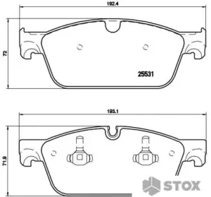 Brembo P50102 фото