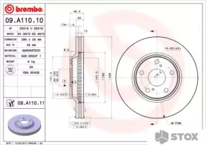Brembo 09A11011 фото