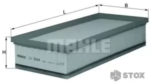 Воздушный фильтр Mahle Knecht LX3284 фото