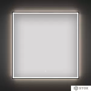 Wellsee Зеркало с фронтальной LED-подсветкой 7 Rays Spectrum 172200450, 80 х 80 см (с сенсором и регулировкой яркости освещения) фото