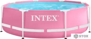 Каркасный бассейн Intex Pink Metal Frame 28290 (244х76 см) фото