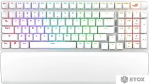 Клавиатура ASUS ROG Strix Scope II 96 Wireless Moonlight White (NX Snow) фото