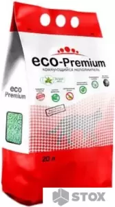 Наполнитель для туалета Eco-Premium с ароматом алоэ 20 л фото