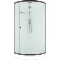 Душевая кабина Domani-Spa Simple 99 90x90 DS01Sm99LWM00.Gt-V1.2-Black фото