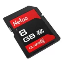 Карта памяти Netac SDHC 8GB C10 Netac P600 NT02P600STN-008G-R фото