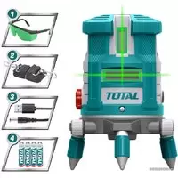 Лазерный нивелир Total TLL305205 фото