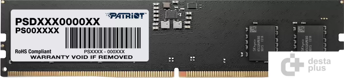 Оперативная память Patriot Signature Line 8ГБ DDR5 5600 МГц PSD58G560041 фото