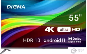 Телевизор Digma DM-LED55UBB41 фото