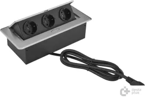 Сетевой фильтр CACTUS CS-SOCKET-EU3-GYBK фото