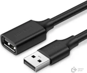 Удлинитель Ugreen US103 USB Type-A - USB Type-A (5 м, черный) фото