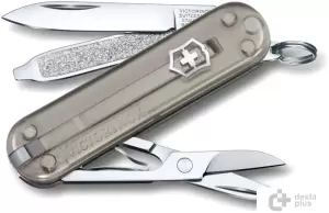 Нож-брелок Victorinox Classic Mystical Morning 0.6223.T31G (серый) фото
