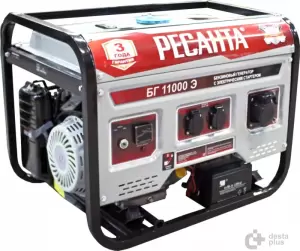 Бензиновый генератор Ресанта БГ 11000 Э фото