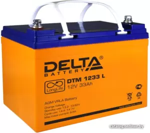 Аккумулятор для ИБП Delta DTM 1233 L (12В/33 А·ч) фото