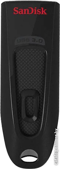 USB Flash SanDisk Ultra USB 3.0 Black 64GB (SDCZ48-064G-U46) фото