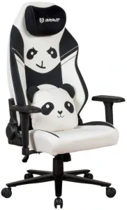 Игровое (геймерское) кресло Brave Kung Fu Panda (черный/белый) фото