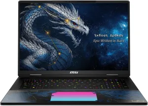 Игровой ноутбук MSI Titan 18 HX Dragon Edition Draco Epic A2WJ-1430RUY Игровой ноутбук MSI Titan 18 HX Dragon Edition Draco Epic A2WJ-1430RUY фото