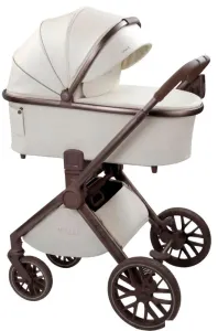 Универсальная коляска Amarobaby 2в1 Motus Premium Ecco Exclusive AB26-10MOTUSF/33 (молочный) фото