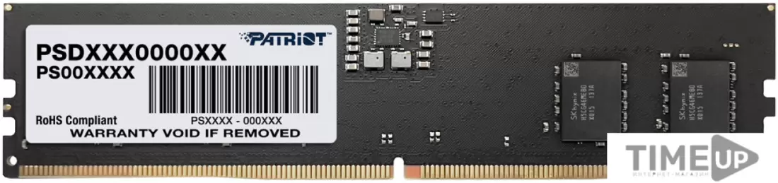 Оперативная память Patriot Signature Premium Line 32ГБ DDR5 4800МГц PSP532G48002H1 фото