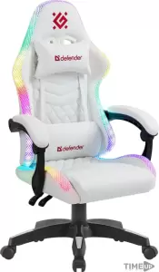 Игровое (геймерское) кресло Defender Core (белый) фото