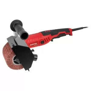 Щеточная шлифмашина WORTEX WS 1012 S в кор. 1300 Вт, 100х120 мм, 900-3200 об/мин (Регул. об., 2.5 кг) фото