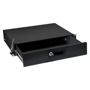 Ящик для документов 2U Cabeus DRW-2U-BK черный фото