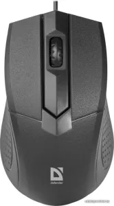 Мышь проводная DEFENDER Optimum Оптимальный MB-270 черный USB, 1000dpi, 3but 52270 фото