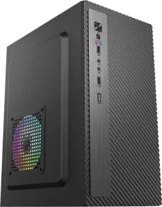 Корпус Accord ACC-2053B черный без БП mATX 1x80mm 1x120mm 2xUSB2.0 audio фото