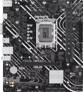 Материнская плата Asus PRIME H610M-K Soc-1700 Intel H610 2xDDR5 mATX AC`97 8ch(7.1) GbLAN+VGA+HDMI фото