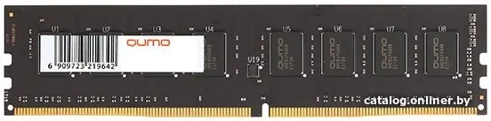 Оперативная память QUMO QUM4U-16G3200N22 16 ГБ, 1 модуль DDR4 DIMM, частота 3200 МГц, CL 22T, напряжение 1.2 В фото