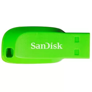 USB накопитель SanDisk Cruzer Blade 16GB Electric Green (SDCZ50C-016G-B35GE) фото