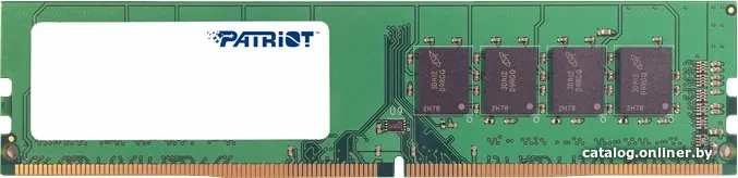Память DDR4 16GB 2400MHz Patriot PSD416G24002 Signature RTL PC4-19200 CL17 DIMM 288-pin 1.2В dual rank Ret фото