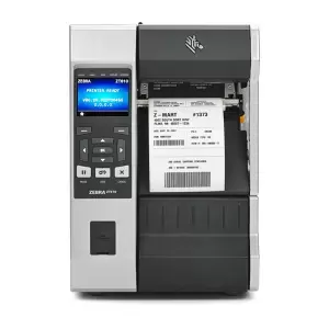 Принтер этикеток Zebra TT ZT610; 4", 300 dpi, Euro and UK cord, Serial, USB, Gigabit Ethernet, Bluetooth 4.0, USB Host, Cutter, Color, ZPL фото