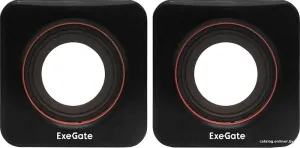 Акустическая система 2.0 ExeGate Disco 160 (питание USB, 2х3Вт (6Вт RMS), 100-20000Гц, черный, Color Box) EX287050RUS фото