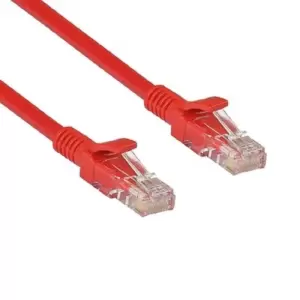 Патч-корд ExeGate UTP-RJ45-RJ45-5e-5M-RD, UTP, cat.5e, 5м, красный (EX282034RUS) фото