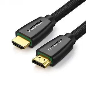 Кабель UGREEN HD118 (40414) HDMI Male To Male Cable With Braid 10m - Black фото