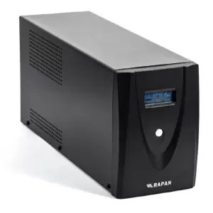 ИБП Бастион RAPAN-UPS 3000 {Line-interactive, 3000ВА/1800Вт, 2х C13 и 2х EURO, АКБ 4х7Ач} (734) фото