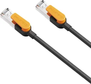 Патч-корд CABLETIME CN61L (CT-CAT6F-PB2) 2 м, FTP CAT6 Gigabit Ethernet из чистой меди, оранжевый+черный Патч-корд CABLETIME CN61L (CT-CAT6F-PB2) 2 м, FTP CAT6 Gigabit Ethernet из чистой меди, оранжевый+черный фото