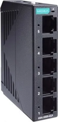 Промышленный неуправляемый коммутатор MOXA EDS-2005-ELP, Entry-level, 5 портов 10/100 TP, -10 to 60°C фото