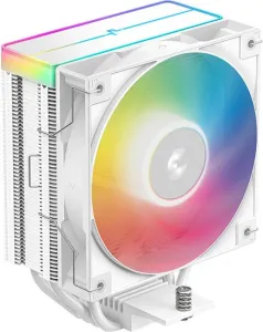 Устройство охлаждения(кулер) Deepcool AG400 Wh V2 ARGB Soc-AM5/AM4/1200/1700/1851 белый 4-pin 31.6dB Al+Cu 220W 643gr Ret (R-AG400-WHAMMN-GJD) фото