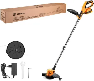 Триммер садовый аккумуляторный DEKO DKTR21 Max 1x3.0 Ач 063-4231-1 фото