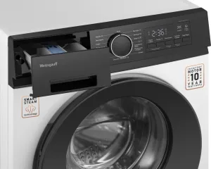 Стиральная машина узкая WEISSGAUFF WM 41106 Inverter Steam, с фронтальной загрузкой, 6кг, 1000об/мин, с паром, инверторная фото