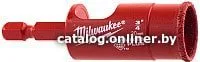 Сверло Milwaukee Diamond Plus 20мм (49560515) (алмазное, обрабатываемый материал: керамогранит, металл, плитка, стекловолокно, фарфор, рабочий диаметр: 20 мм, посадочный диаметр: 1/4" Hex) фото