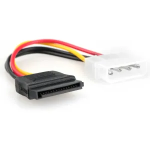 Кабель питания Cablexpert SATA, 15см, molex, 4pin/sata 15pin, медн.проводник, пакет, CC-SATA-PS Кабель питания Cablexpert SATA, 15см, molex, 4pin/sata 15pin, медн.проводник, пакет, CC-SATA-PS фото