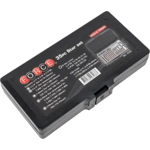 Набор бит TORX и коротких головок 35 шт. FORCE 4352 фото