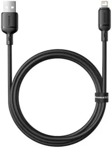 Кабель Baseus P10377702113-00 Silky Series Fast Charging Cable USB to iP 2.4A 1m Cluster Black Кабель Baseus P10377702113-00 Silky Series Fast Charging Cable USB to iP 2.4A 1m Cluster Black фото